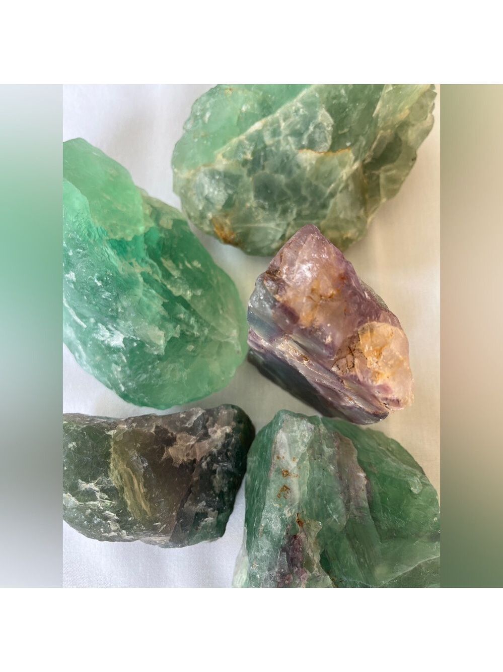 Fluorite raw cut - Picture 13 of 13
